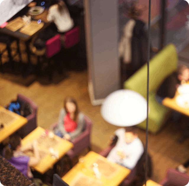 Overcoming the paradox of a buzzing restaurant floor with a silent social media presence using real-time automation